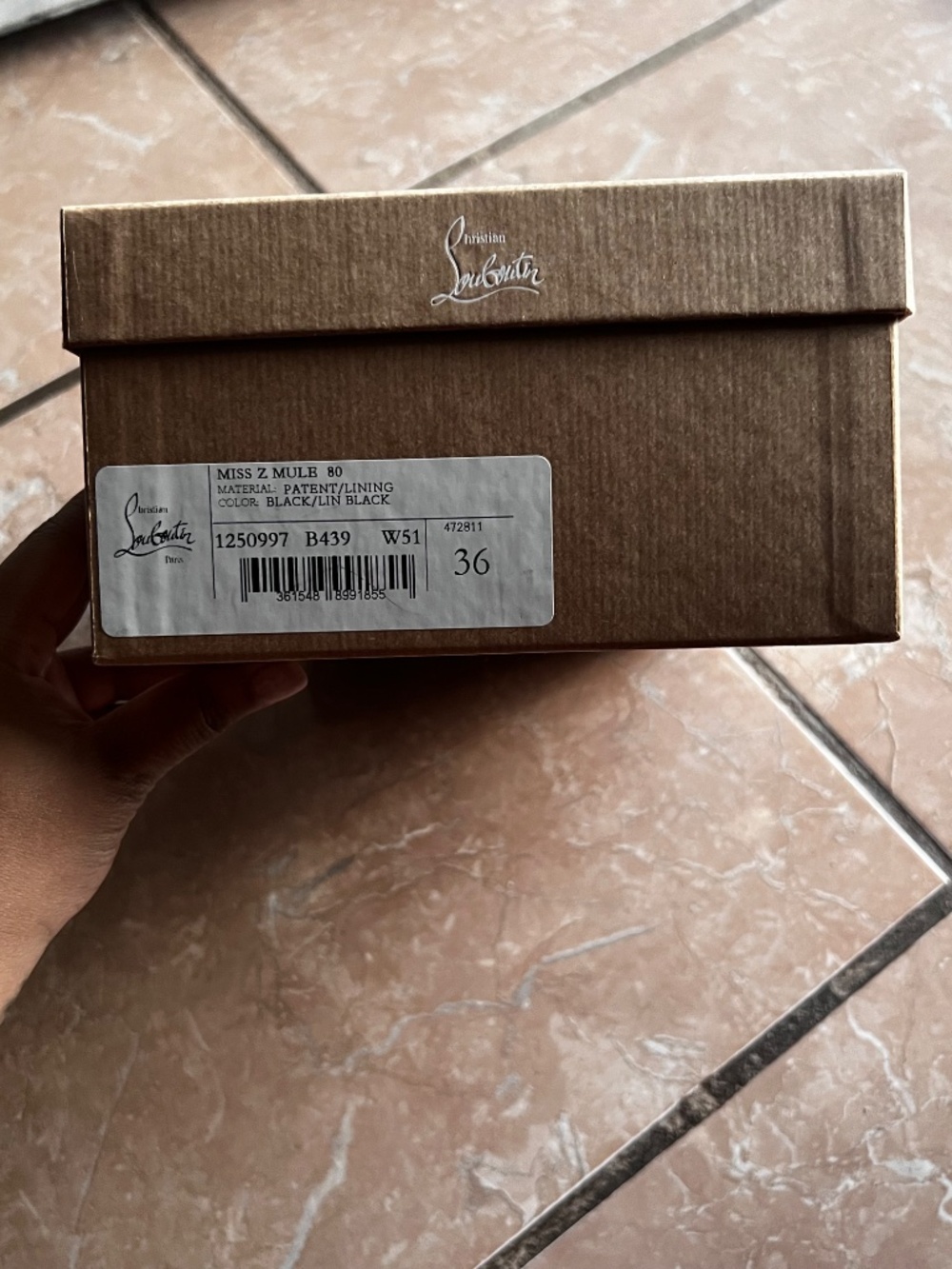 Christian Louboutin Miss Z Mule - Picture 7 of 8